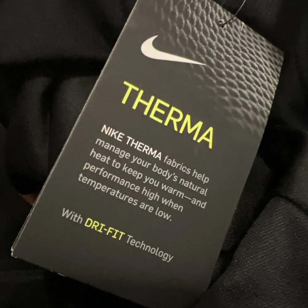 Nike Therma Fit Texas Longhorns Hoodie Womens XL Black Full Zip‎